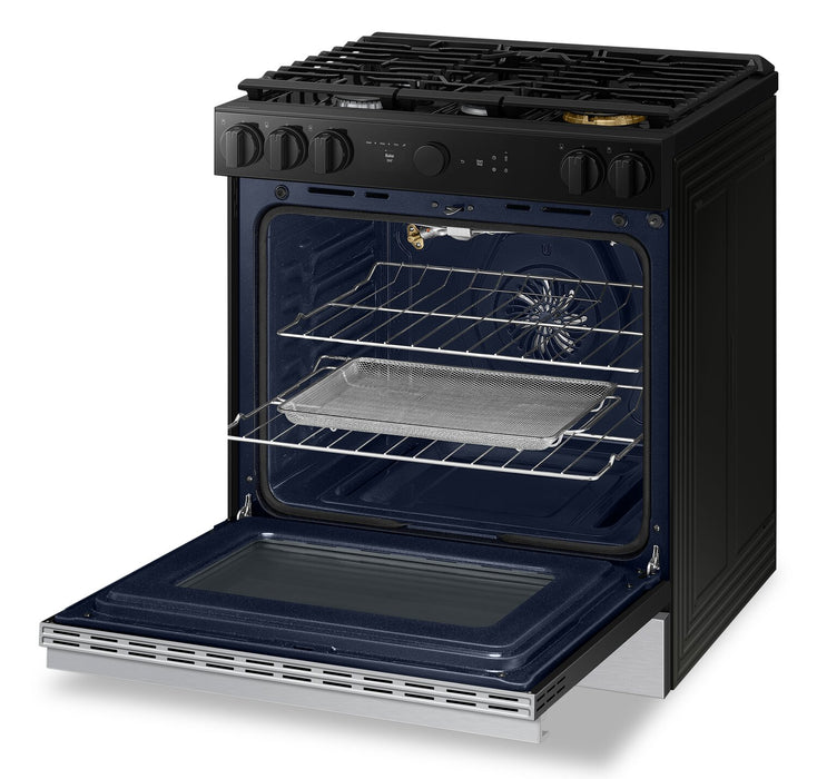 Samsung Bespoke 6 Cu. Ft. Gas Range with Oven Camera - NSG6DG8700SRAA 