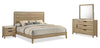 Sable 6-Piece Bedroom Set - Light Brown
