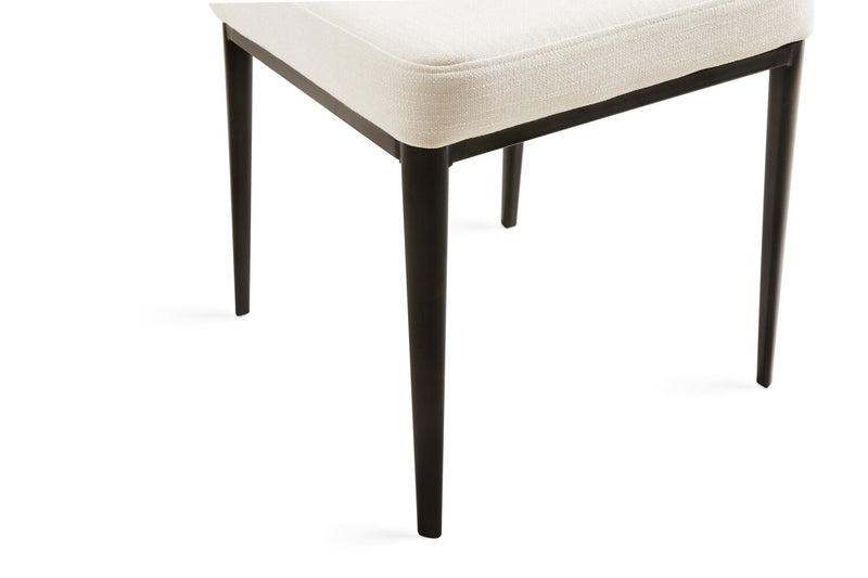 Zoe Upholstered Dining Chair - Ivory
