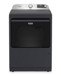 Maytag 6.0 Cu. Ft. Pet Pro Smart Top-Load Washer and 7.4 Cu. Ft. Electric Dryer – Midnight Steel  