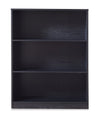 William 31.5\" 2-Shelf Bookcase - Black
