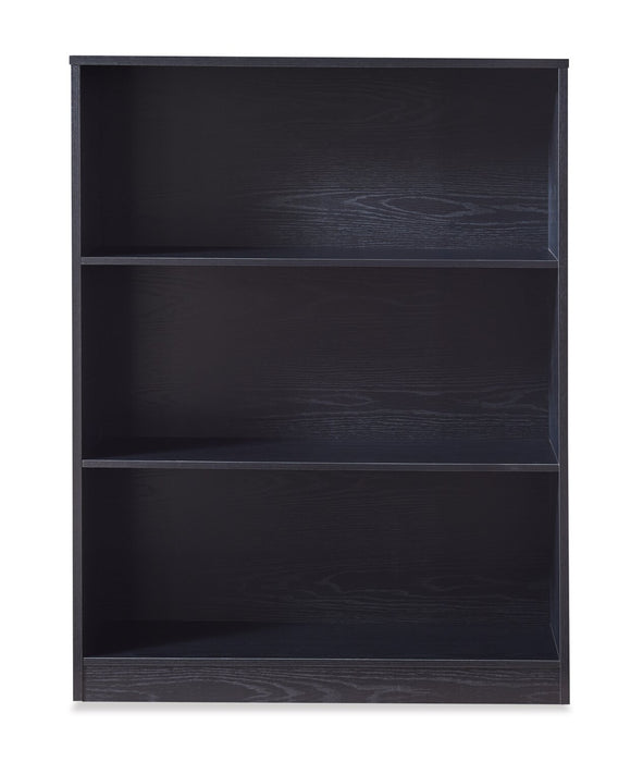 William 31.5\" 2-Shelf Bookcase - Black