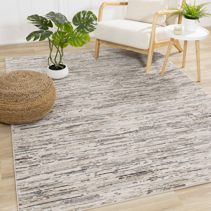 Perry Beige Area Rug - 5' x 8'