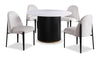Capri 5-Piece Dining Set – Beige