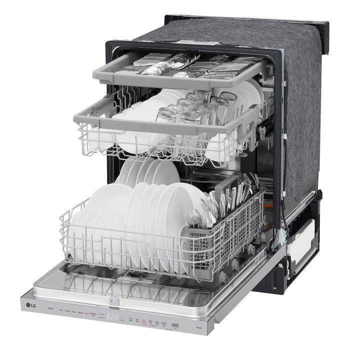 LG Smart Top-Control Dishwasher with 1-Hour Wash and Dry - LDPH5554S 