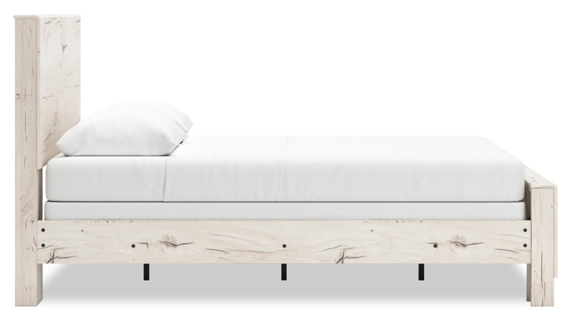 Derekson Queen Panel Bed - White