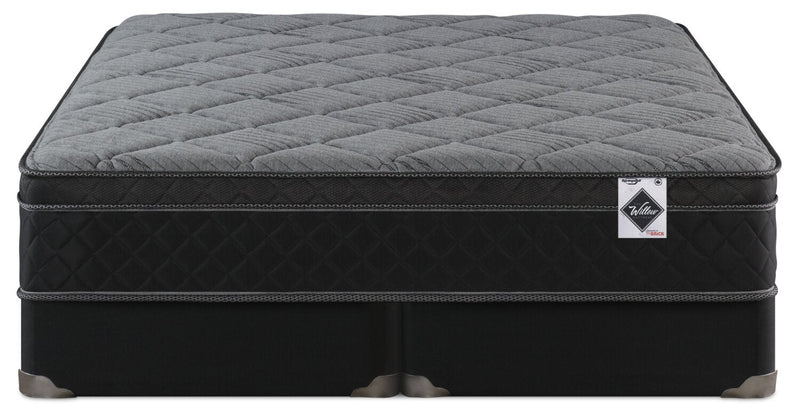 Springwall Aspen Eurotop King Mattress-in-a-Box Set 