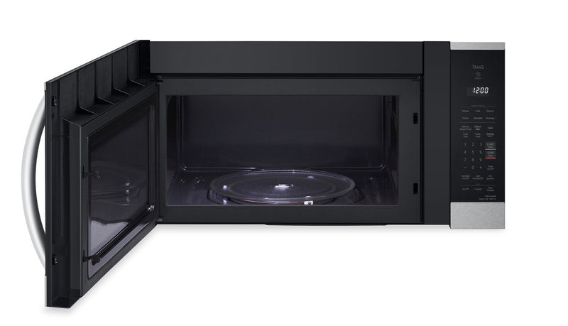 LG 1.8 Cu. Ft. Over-the-Range Microwave with EasyClean® and Sensor Cooking - Smudge Proof Stainless … 