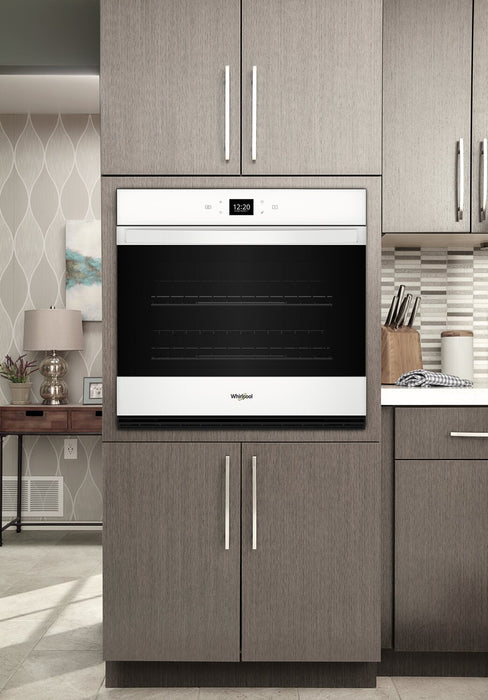 Whirlpool 30\" 5 Cu. Ft. Electric Single Wall Oven with Air Fry - White - WOES5030LW 