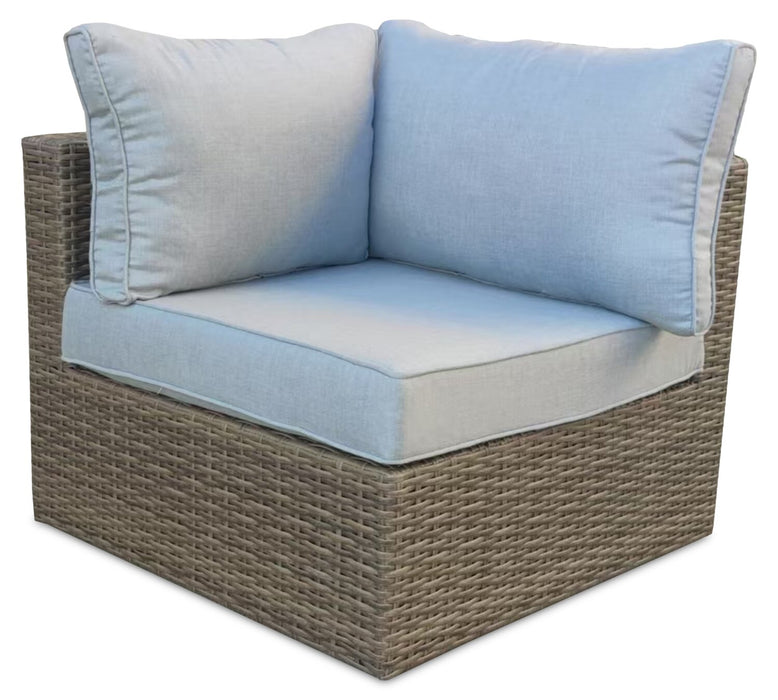 Naples Patio Corner Chair - Grey