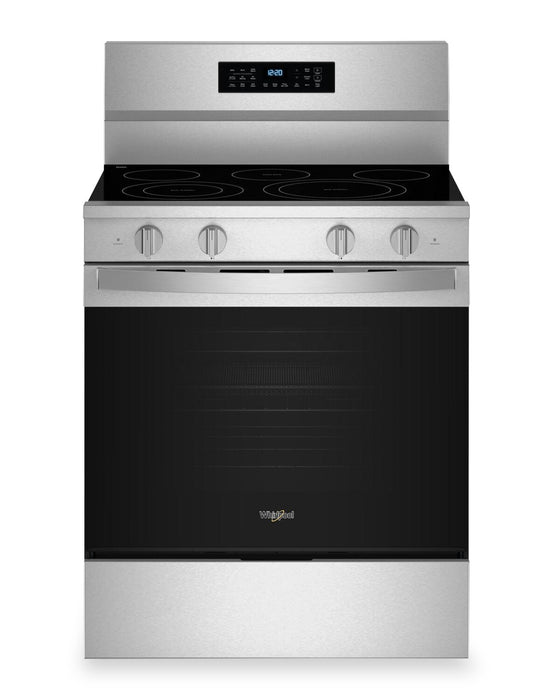 Whirlpool 30\" 5.3 Cu. Ft. Electric Range with No Preheat Air Fry - Stainless Steel - YWFES7030SZ