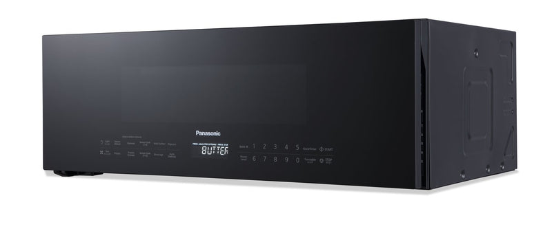 Panasonic 1.2 Cu. Ft. Over-the-Range Microwave with Low-Profile Design and Powerful Exhaust Fan - Sm… 
