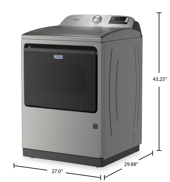 Maytag 7.4 Cu. Ft. Pet Pro Top Load Gas Dryer - Silver - MGD7205RR