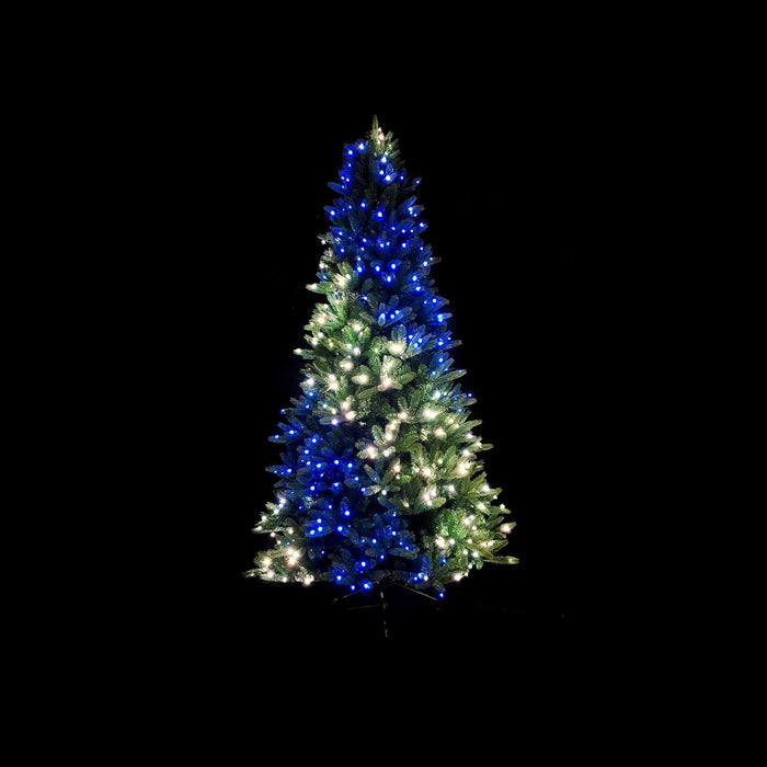 Twinkly 7.5’ App-Controlled Pre-Lit Christmas Tree with LED Lights - TWT400SPP-BUS 