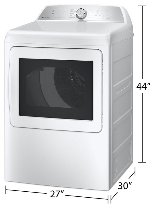 Profile 7.4 Cu. Ft. Electric Dryer with Washer Link  - PTD60EBMRWS 
