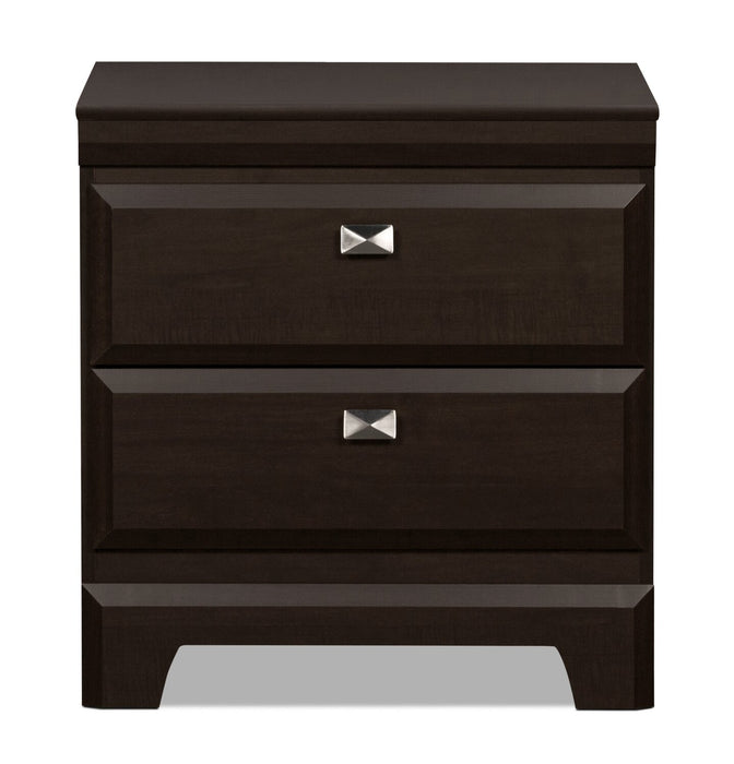 Yorkdale 6-Piece Queen 6 Drawer Storage Bedroom Package - Brown