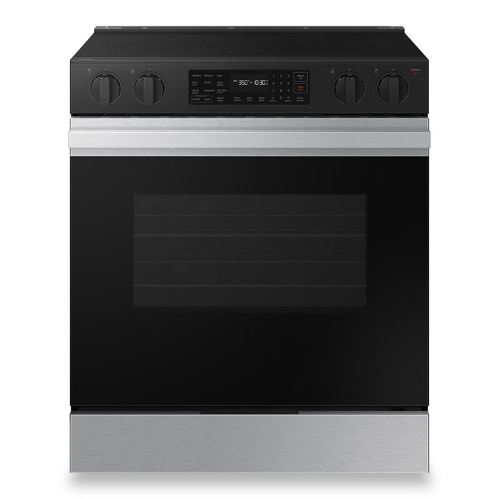 Samsung Bespoke 3 Series 6.3 Cu. Ft. Smart Electric Range with Air Fry - NSE6DG8300SRAC