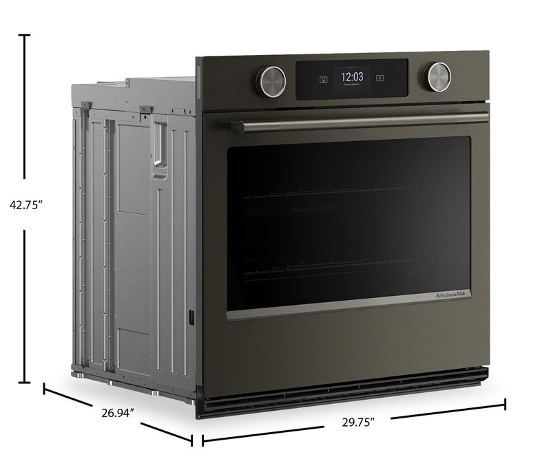 KitchenAid 30\" Smart Electric Single Wall Oven - Juniper - KOES730SJP