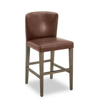 Arlo Counter-Height Stool with Vegan Leather Fabric, 26