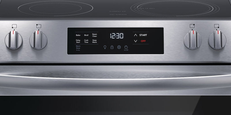 Frigidaire 5.3 Cu. Ft. Electric Range With EvenTemp™ Element and Five-Element Cooktop - Stainless St… 