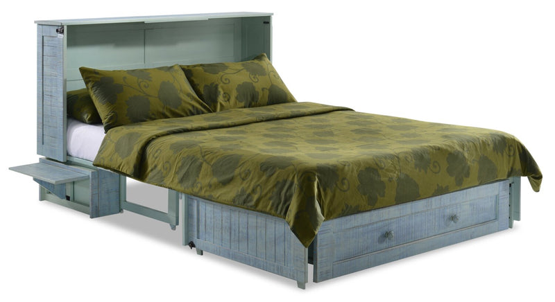 Parker Cabinet Bed - Blue