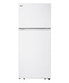 LG 28\" 18 Cu. Ft. Garage-Ready Top-Freezer Refrigerator - White - LT18S2100W
