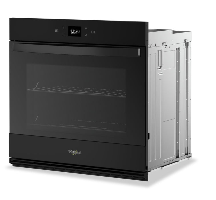Whirlpool 30\" 5 Cu. Ft. Electric Single Wall Oven with Air Fry - Black - WOES5030LB 