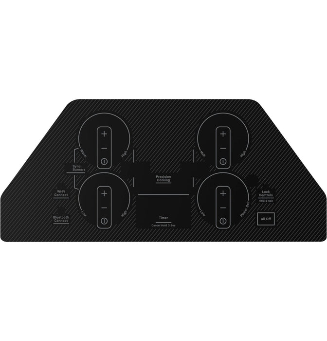 Profile 30\" 4-Element Electric Cooktop - Black - PEP7030DTBB 