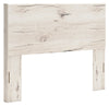 Derekson King Panel Bed - White
