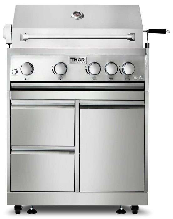 Thor Kitchen 32\" Outdoor Barbecue Grill Cabinet - MK03SS304 