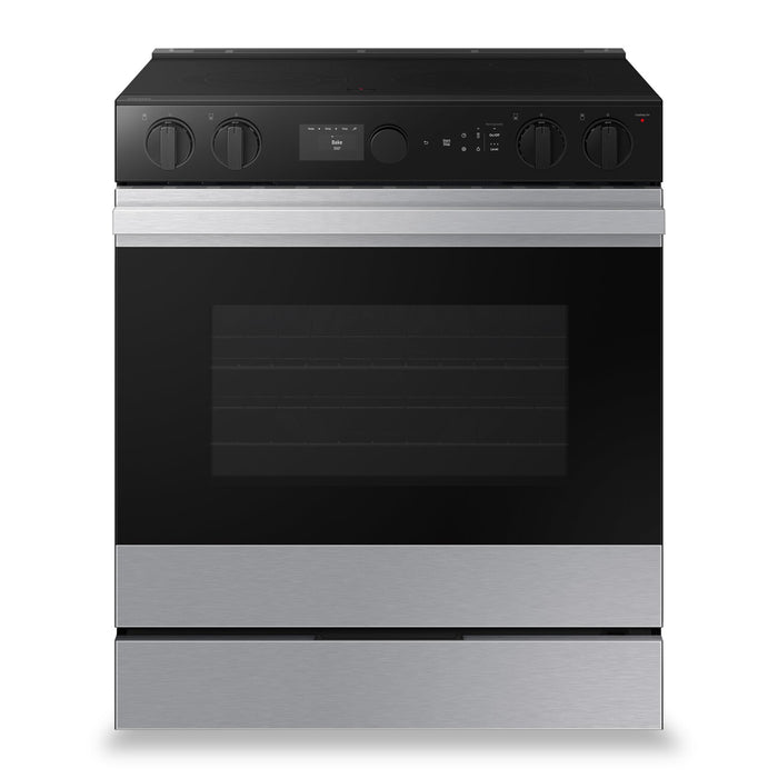 Samsung Bespoke 6.3 Cu. Ft. Smart Electric Range with Air Fry and Air Sous Vide - NSE6DG8500SRAC