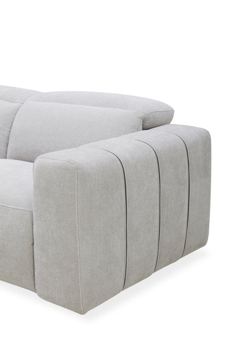 Presidio 6-Piece Left-Facing Power Reclining Sectional – Powder
