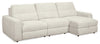 Scott Living Elevate Modular 3-Piece Right-Facing Chenille Fabric Power Sliding Sectional - Beige