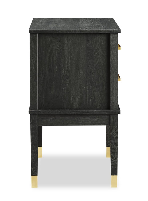 Alia Nightstand - Black Oak