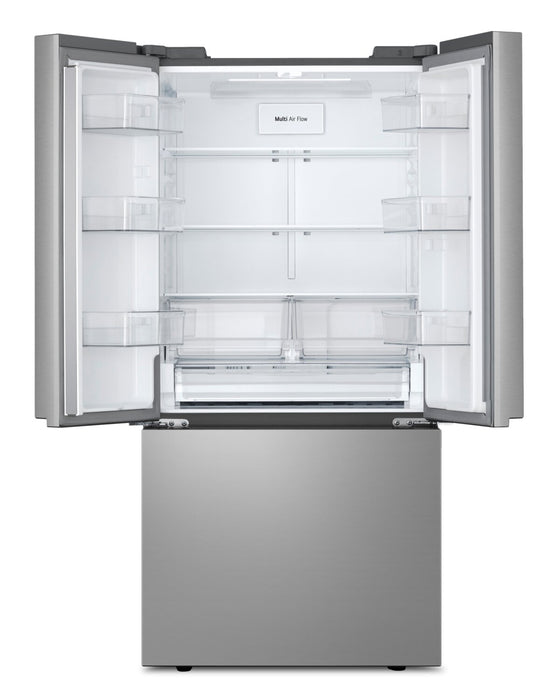 LG 33\" 21 Cu. Ft. French 3-Door Refrigerator – Fingerprint Resistant Stainless Steel - LF21C6000V