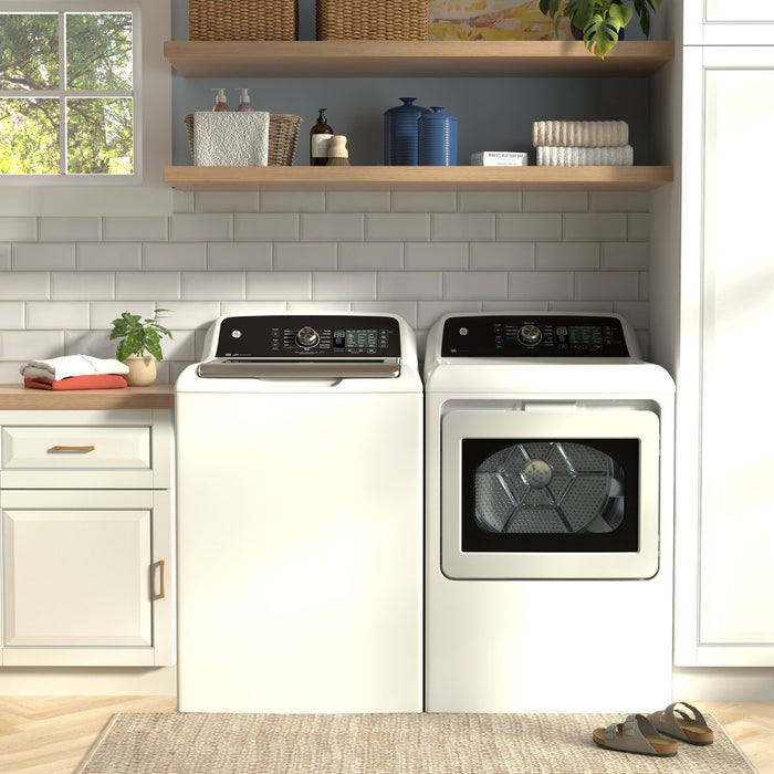 GE 7.4 Cu. Ft. Electric Dryer with SaniFresh Cycle - White - GTD68EBMRWS