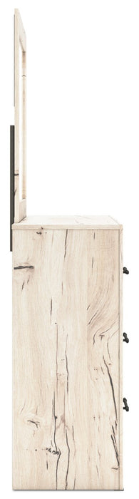 Derekson Bedroom Dresser Mirror - White