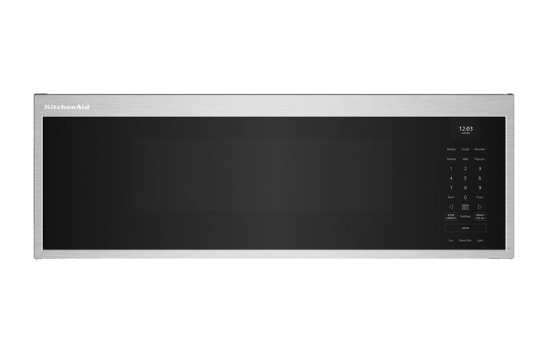 KitchenAid 1.1 Cu. Ft. Smart Low-Profile Over-the-Range Microwave - Stainless Steel - YKMML550RPS