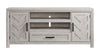 Hayward 70” Modern TV Stand with Storage and Cable Management for TVs up to 75” - White