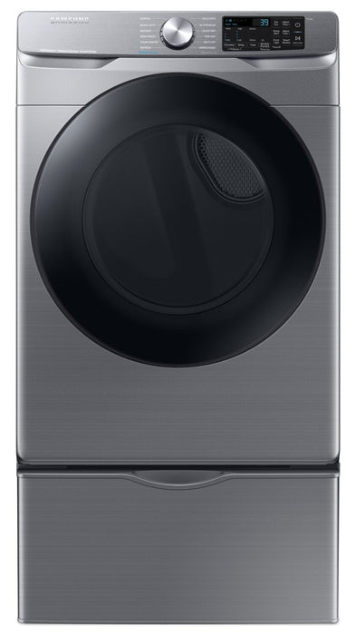 Samsung 7.5 Cu. Ft. Gas Dryer with Steam - Grey - Stackable - DVG45B6305P/AC 