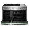 KitchenAid 6.3 Cu. Ft. 6 Burner Dual Fuel Range with Griddle – Cardamom - KFDD948SDC