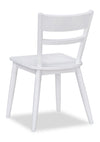 Remi Ladderback Dining Chair – White