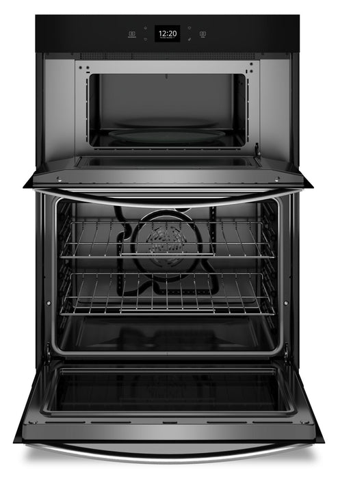 Whirlpool 30\" 6.4 Cu. Ft. Electric Combination Wall Oven with Air Fry - Fingerprint Resistant Stainl… 