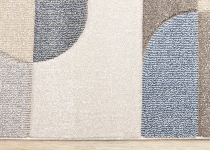 Farrah Blue Grey Area Rug - 7'10\" x 10'6\"