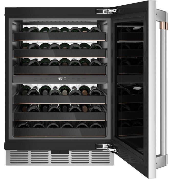 Cafe 24\" 4.7 Cu. Ft. Wine Chiller Refrigerator - Stainless - CCP06DP2PS1 