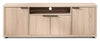 Noren 63\" TV Stand with Storage for TVs up to 58\"- Light Oak