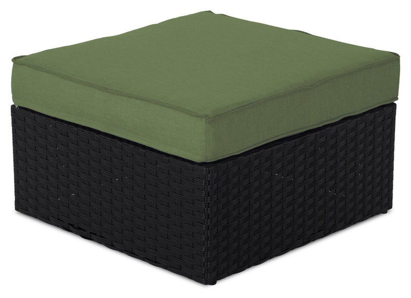 Barbados Patio Ottoman – Green