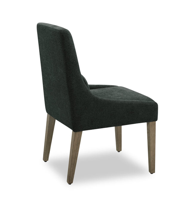 Clay Upholstered Dining Chair - Charcoal