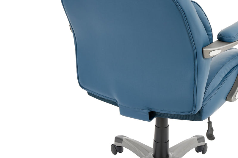 Sealy® Palisade 28\" Adjustable Ergonomic Office Chair - Blue