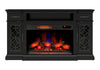 Zenith 64\" Electric Fireplace TV Stand with Storage for TVs up to 70\" - Black